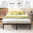 Pruneda Heavy Duty Metal Platform Rounded Edge Bed Frame with Steel Slats Easy Assembly-2018114369