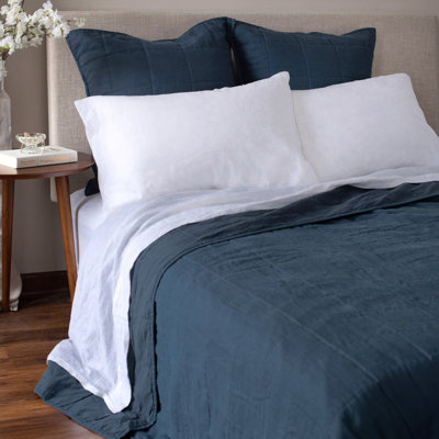 French Linen Box Stitch Quilt