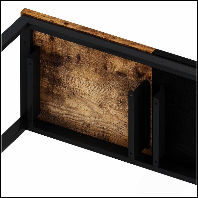 Ensemble de table de salle à manger de conception moderne avec 3 tabourets suspendus, spacieux et élégant pour les réunions de famille et les espaces de travail