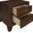 Walnut 2-drawer Nightstand Bedside Table