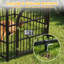 Grande cage pour chien robuste avec couvercle intérieur et extérieur