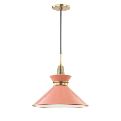 Luminaire suspendu conique à 1 lumière Corby