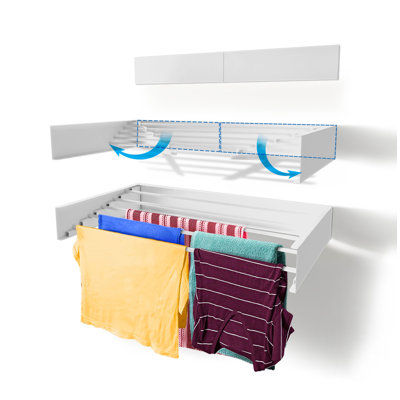 Wall-Mounted Drying Rack