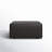 Balf 36" Faux Leather Square Pouf Ottoman-1802597362