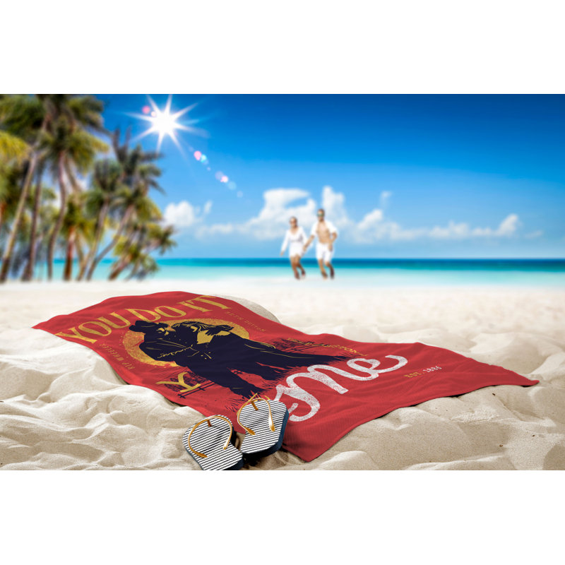 Cotton Blend Beach Towel