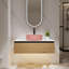 Meuble-lavabo flottant 36 po avec lavabo en céramique et tiroir à fermeture en douceur 36 po-248703502