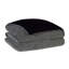 Zelda Charcoal Acrylic Reversible Duet Cover Set-65004897