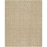 Jennifer Hand Knotted Wool Area Rug in Beige