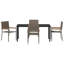 4 - Person Patio Dining Set with Rectangular Table-1590841450