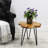 Hoffer Solid Wood Top End Table