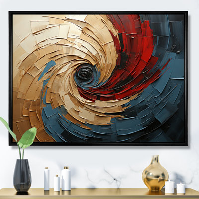 Symphonie en spirale sur toile