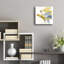 «Blue and Gold Bird» par Stellar Design Studio, art mural en verre acrylique-172578890