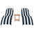 Navy/White Stripe