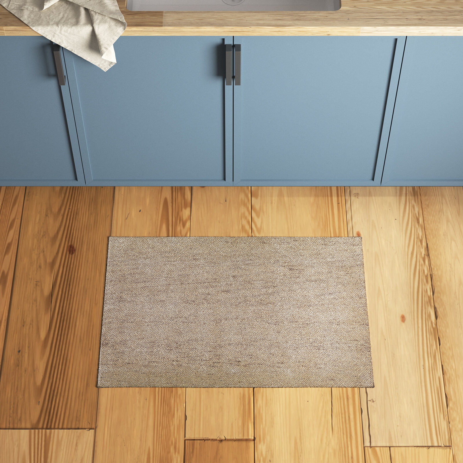 Alba Hand-Loomed Neutral Rug, Rectangle 2' x 3'