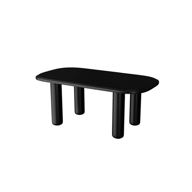 Table de salle à manger en bois massif, H 29,52 po x L 55,11 po x l 27,55 po