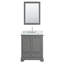 Ensemble de meuble-lavabo simple 30 "avec miroir Deborah-97684480-97684478