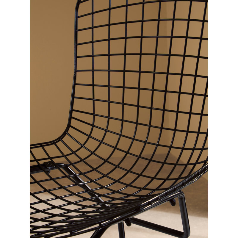 Liana 44cm H Metal Side Chair, Black