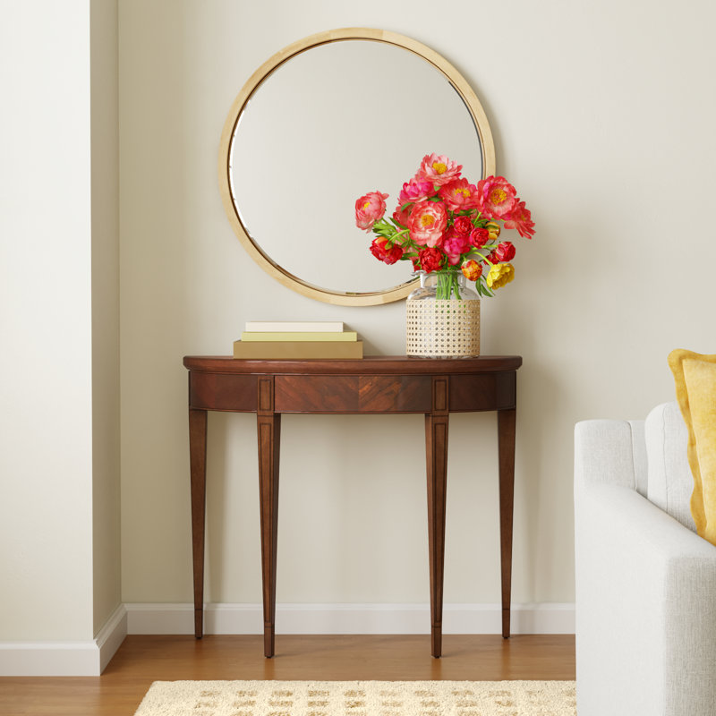 Kal 36'' Console Table, Olive Ash Burl