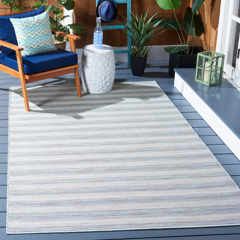 Jenna-Louise Performance Indoor/Outdoor Area Rug, Rectangle 4' x 6'