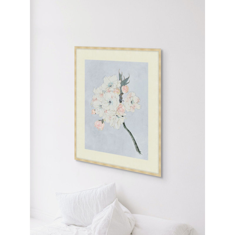 Delicate Flower Branch 2 Print, 23.75" H x 20.75" W