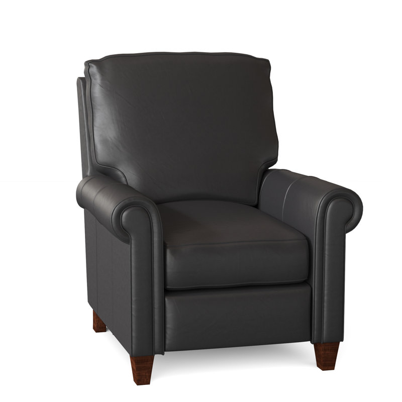 Haskins Recliner, Outsider Raven Genuine Leather, Casablanca, Power