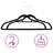 Maydel Non-Slip Standard Hanger-2120692813