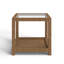 Adalard Glass End Table