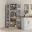 Armoire de cuisine de 65 pouces avec tablettes et portes réglables, armoire autoportante moderne pour un rangement efficace-916770037
