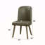 Cuir synthétique et chaise d'appoint