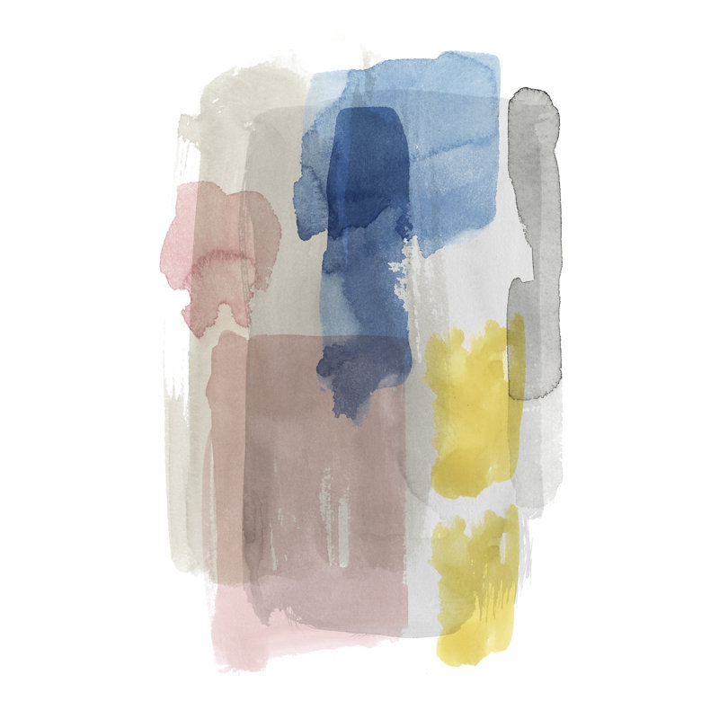Puddle Pastel II by Grace Popp - Painting Print, 76cm H x 51cm W, Wrapped Canvas