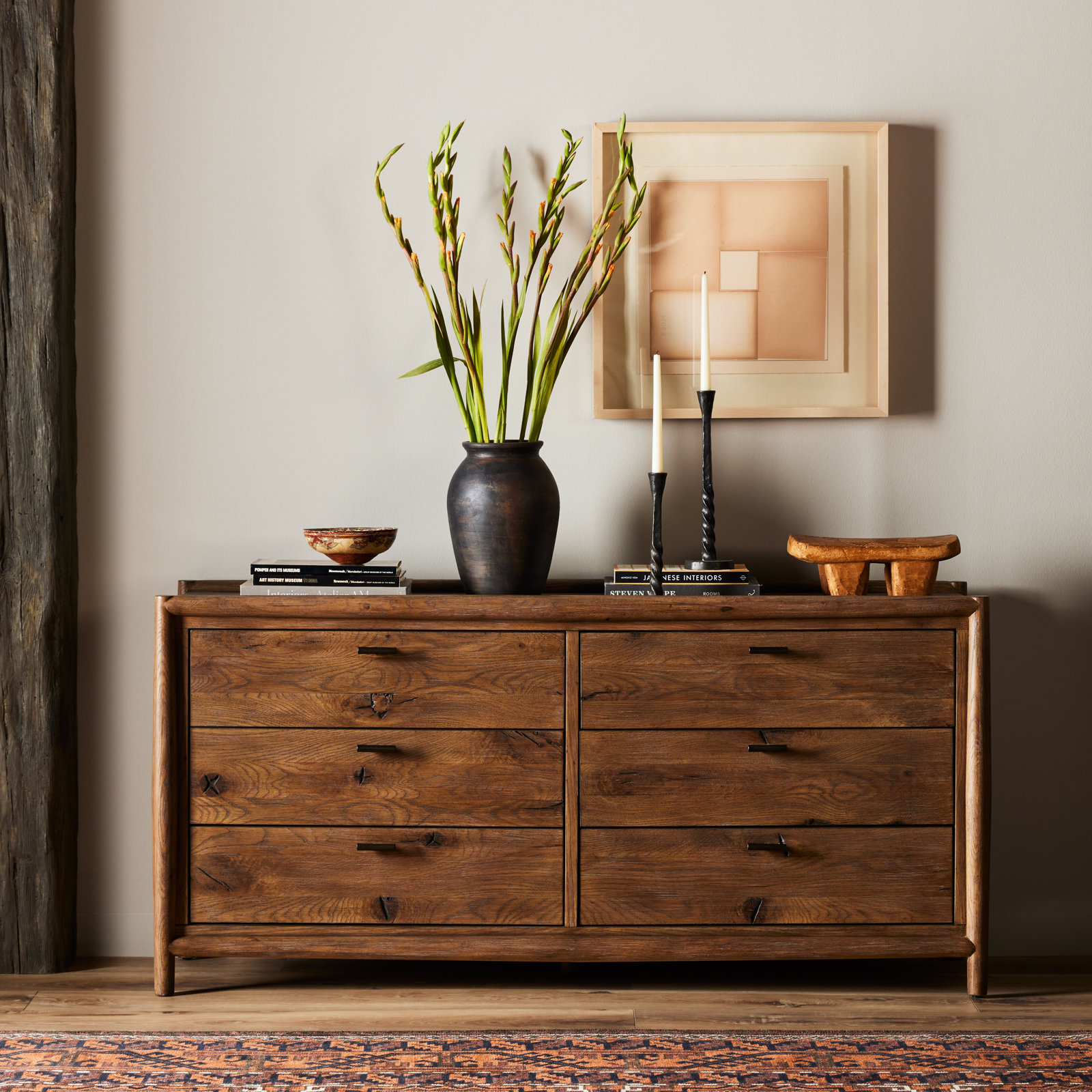 Cayenne 6 - Drawer Dresser, Brown
