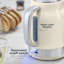 Swan Retro 1.7L Jug Kettle, Rapid Boil, Removable Limescale Filter, Easy Pour, 360 Degree Base, Water Indicator Window and Boil Dry Protection, 3KW-126451468