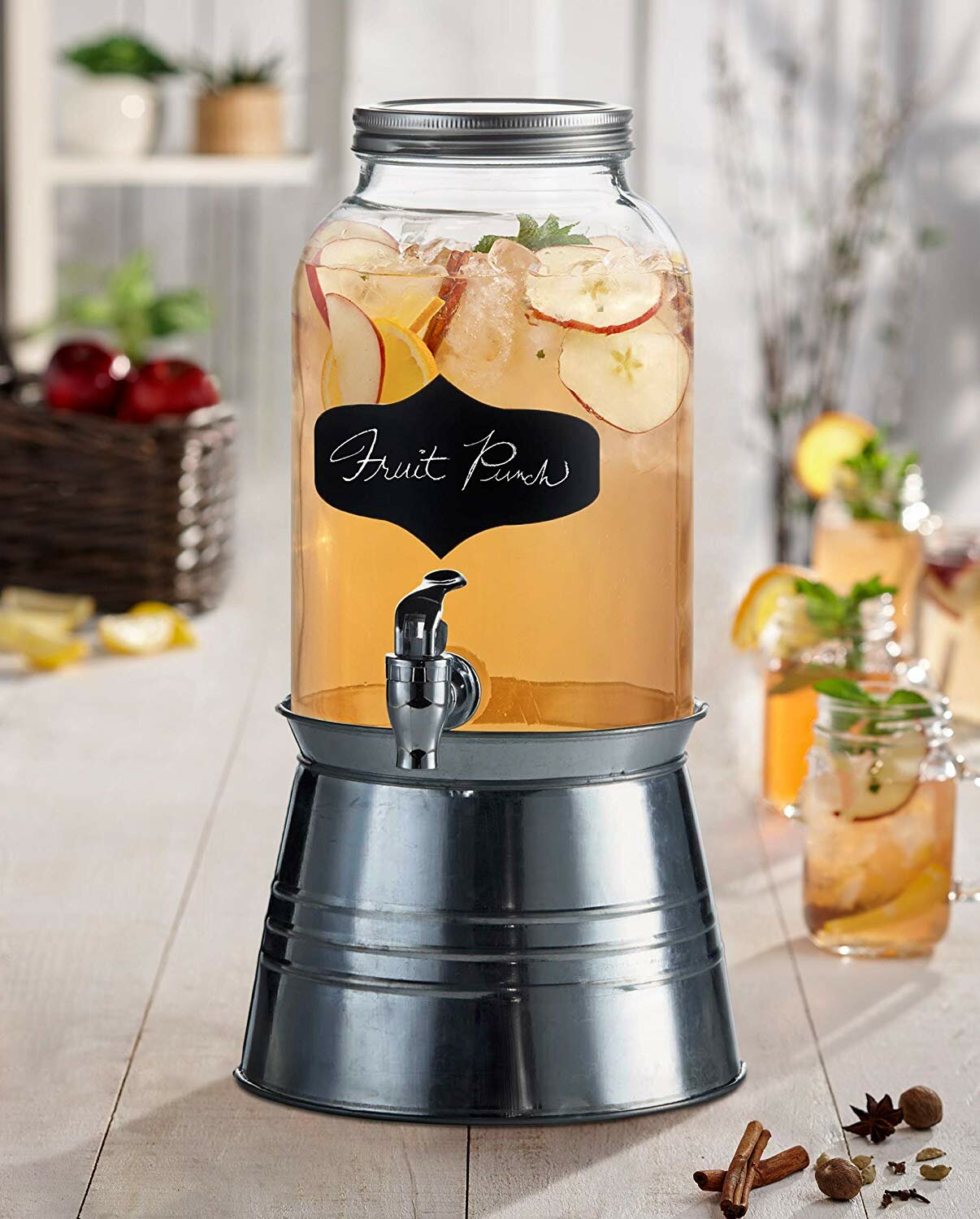 Gracie Oaks Kujawa 128 oz. Beverage Dispenser | Wayfair