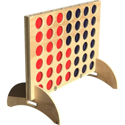 Jeu de société géant 4 à la suite
