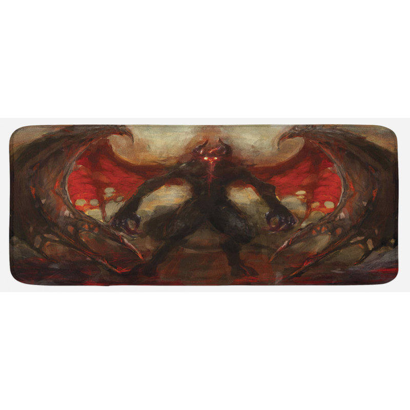 Tapis de cuisine imaginaire world