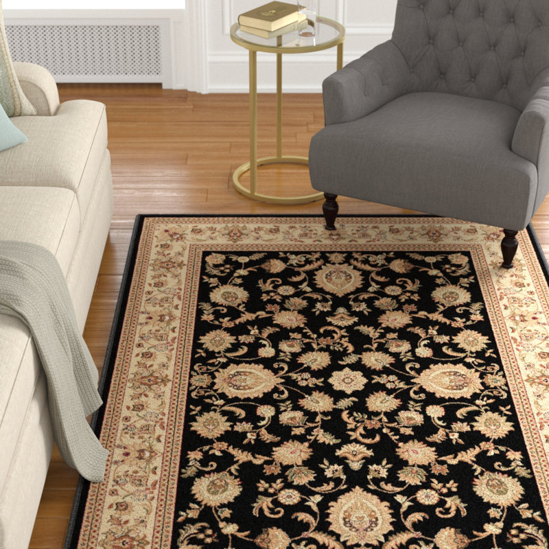 Tapis d'intérieur à motif floral pour enfants Clarence, Rectangle 6 pi 7 po x 9 pi 6 po