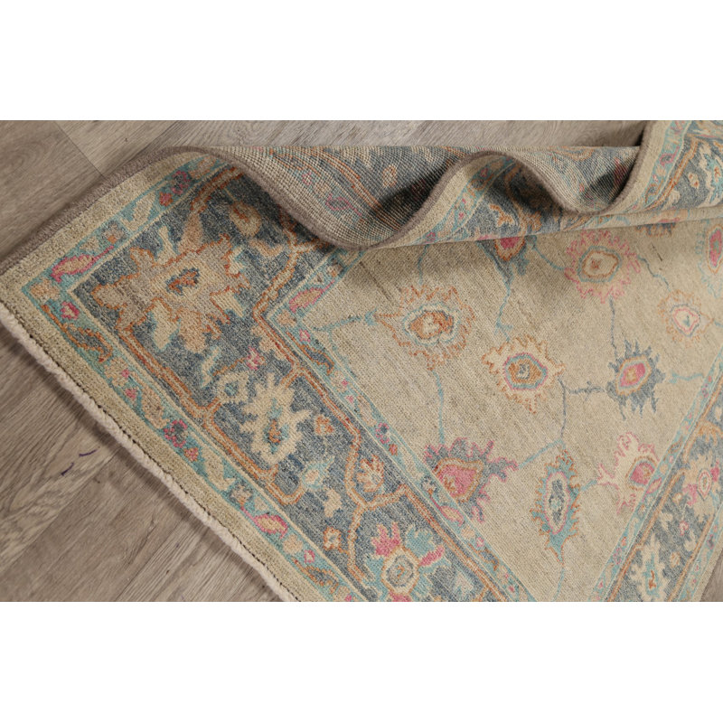 One-of-a-Kind 5'2" X 7'2" New Age Wool Area Rug in Brown