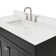 Hamlet 48.25'' Bathroom Vanity with Carrara Quartz Top