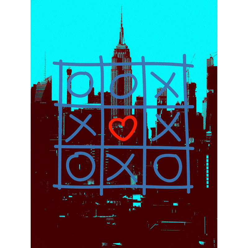 Loving New York Print by Kevin Quinn, 31.25" H x 25.25" W