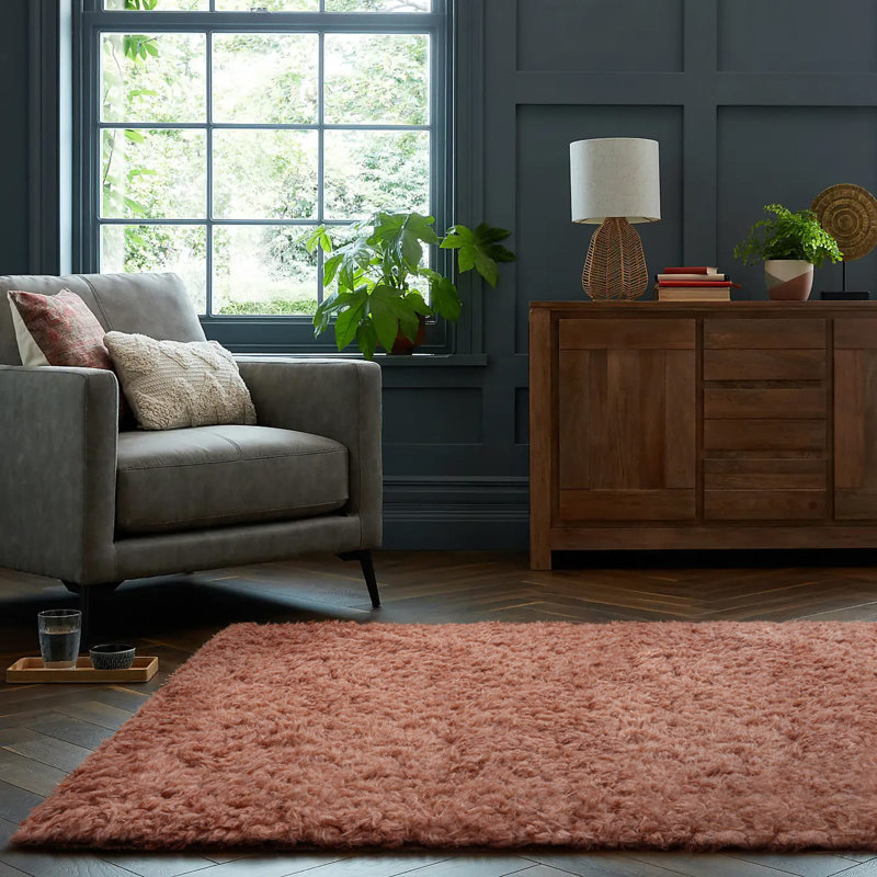 Houtzdale Montana T'cotta Rug, Rectangle 60 x 110cm
