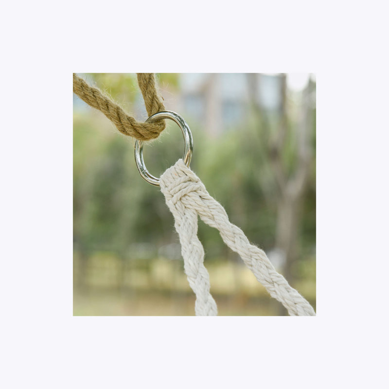 Balancelle en macramé pour 2 personnes Outsunny