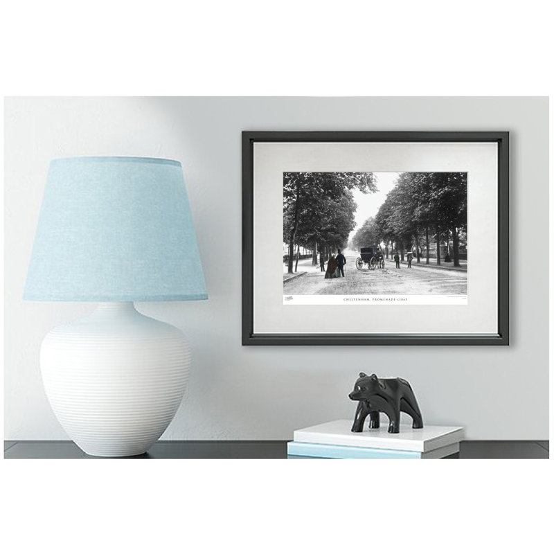 Cheltenham, Promenade C1865 by Francis Frith - Single Picture Frame Print, 28cm H x 36cm W x 2.3cm D