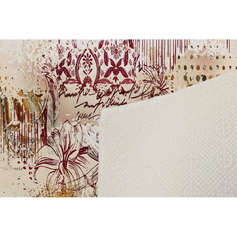 Stylish Woven Carpet (4.6 x 7.2 Feet), 100% Polyester, 0.4 in Pile Height | Antibacterial, Non-Slip Underside, Machine Washable | 3D Digital Print Design | Perfect for Living Room, Bedroom, & Dining Areas