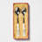 Lastra Holiday Stainless Steel Salad Servers