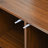 Modern Art Solid Wood Sideboard with Wave Design