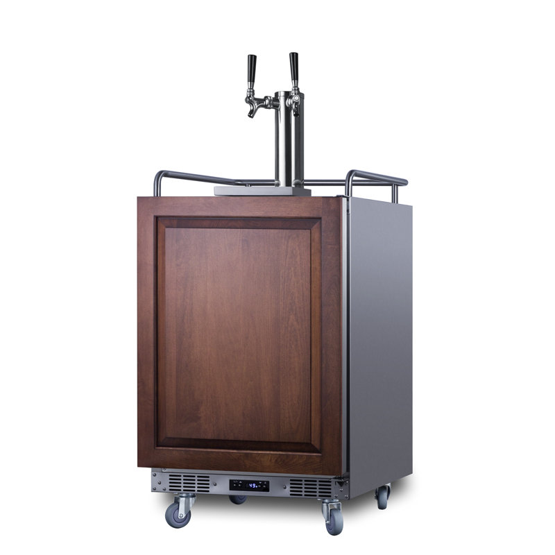 Summit Appliance 24" Wide Built-In Commercial/Residential Outdoor Wine Kegerator
