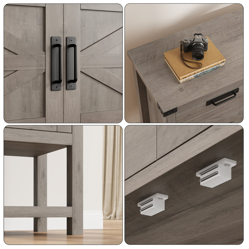 Accent Cabinet, Gray