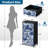 4 Drawer Dresser for Bedroom, Narrow Chest of Drawers, Wooden Top and Study Iron Frame 18"x37.5"-(WxH)