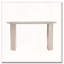 Console en faux marbre avec bords arrondis-134041939