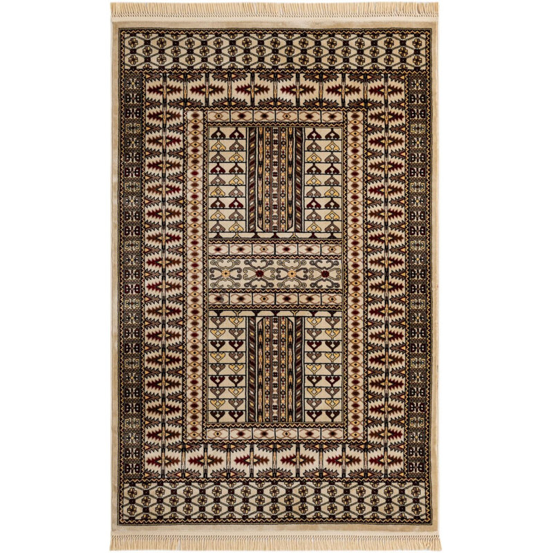 Tapis beige Aucun, Rectangle 5 pi 3 po x 8 pi